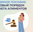 С 1 июня вступает в действие новый порядок учета алиментов при установлении единого пособия - Доволенский район